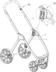 ROD LOCKING MECHANISM AND STROLLER THEREWITH