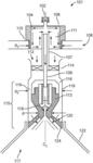 Airblast injector for a gas turbine engine