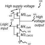 High voltage logic circuit
