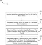 Downlink power control for interference mitigation in competing communication systems