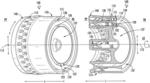 Annular concentric fuel nozzle assembly with annular depression and radial inlet ports