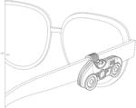Removable ornamentation for eyeglasses