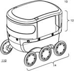 Chassis assembly for autonomous ground vehicle