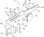 Device for securing a door