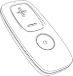 Remote control for hearing aids