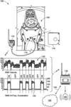 Vibrational alarms facilitated by determination of motor on-off state in variable-duty multi-motor machines