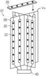 Solid state lamp using light emitting strips