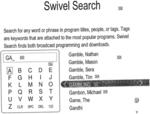 Swivel search system