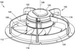 HUB INLET SURFACE FOR AN ELECTRIC MOTOR ASSEMBLY