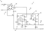 Buck converter including frequency-dependent back-flow circuit