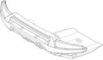 Model vehicle front bumper assembly
