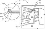 BUFFER ZONE FOR INTERIOR AIRCRAFT FEATURES