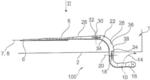 Wiper arm device to clean a vehicle windshield and use of the wiper arm device