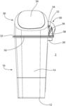 CHILD RESISTANT CONTAINER AND METHOD OF OPENING SAME