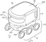 Drive train and suspension for an autonomous ground vehicle
