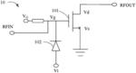 OVERVOLTAGE PROTECTION AND GAIN BOOTSTRAP CIRCUIT OF POWER AMPLIFIER