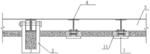 Reinforcing structure of concrete overhead layer