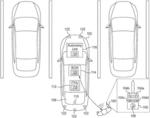 Accelerometer-based external sound monitoring for voice controlled autonomous parking