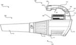 Ergonomic gripping mechanisms of a handheld air movement apparatus