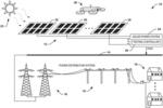 Solar panel array performance testing system with defined time and location illumination