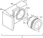 Interchangeable lens for synchronizing with camera body