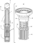COMBINED MOUNTING/ELECTRICAL DISTRIBUTION PLATE FOR POWERING INTERNAL CONTROL ROD DRIVE MECHANISM (CRDM) UNITS OF A NUCLEAR REACTOR