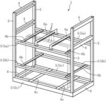 Glass plate housing jig and method for manufacturing chemically reinforced glass plate
