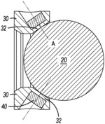 Magnetic seat engagement in a ball check valve