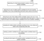 Multiple predictor candidates for motion compensation