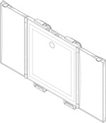 Foldable mirror