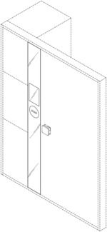 Panel for doorway
