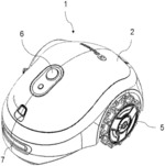 ROBOTIC LAWNMOWER WITH PASSIVE CLEANING ASSEMBLY