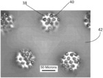 Microstructure arrangement for gripping low coefficient of friction materials