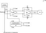 High common mode rejection ratio (CMRR) current monitoring circuit using floating supplies