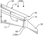 Aircraft slat including angled outboard edge