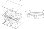 Tape drive with head-gimbal assembly and contact plate