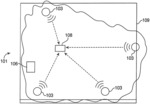 Reverse-beacon indoor positioning system using existing detection fields