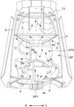 Outboard engine cover structure