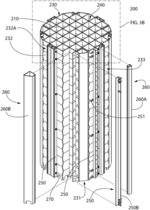NUCLEAR FUEL STORAGE SYSTEM WITH INTEGRAL SHIMMING