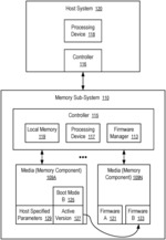 Live firmware activation in a memory system