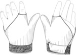 Adjustable thumb sucking prevention glove