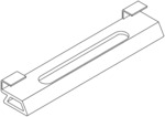 Perimeter slider clip for mounting wall panels unto a track mounted unto an existing wall