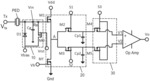 Sensor circuit for generating and detecting ultrasonic sensing signal, an ultrasonic sensing display apparatus