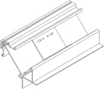 Outside corner adjustable support assembly for mounting wall panels unto an existing wall