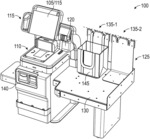 SELF-CHECKOUT SYSTEMS USING OVERLAPPING DISPLAY DEVICES