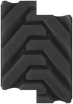 Portion of a tire tread