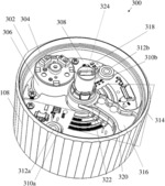 Rotary knob mechanical encoder