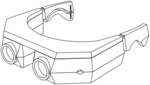 Magnifying glasses with removable lens