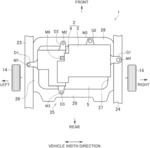 Mounting structure for drive device in series hybrid vehicle