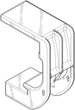 Protection board mounting bracket